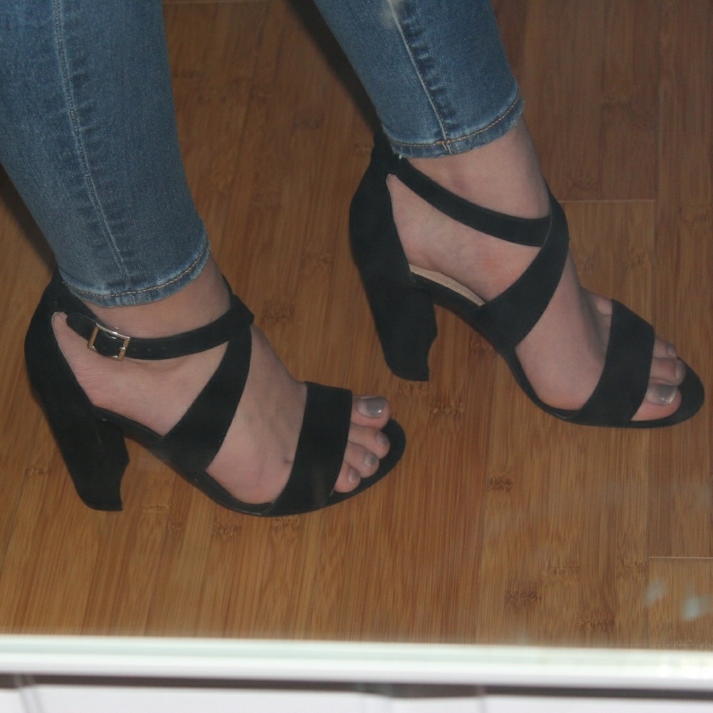 Steve Madden black heels